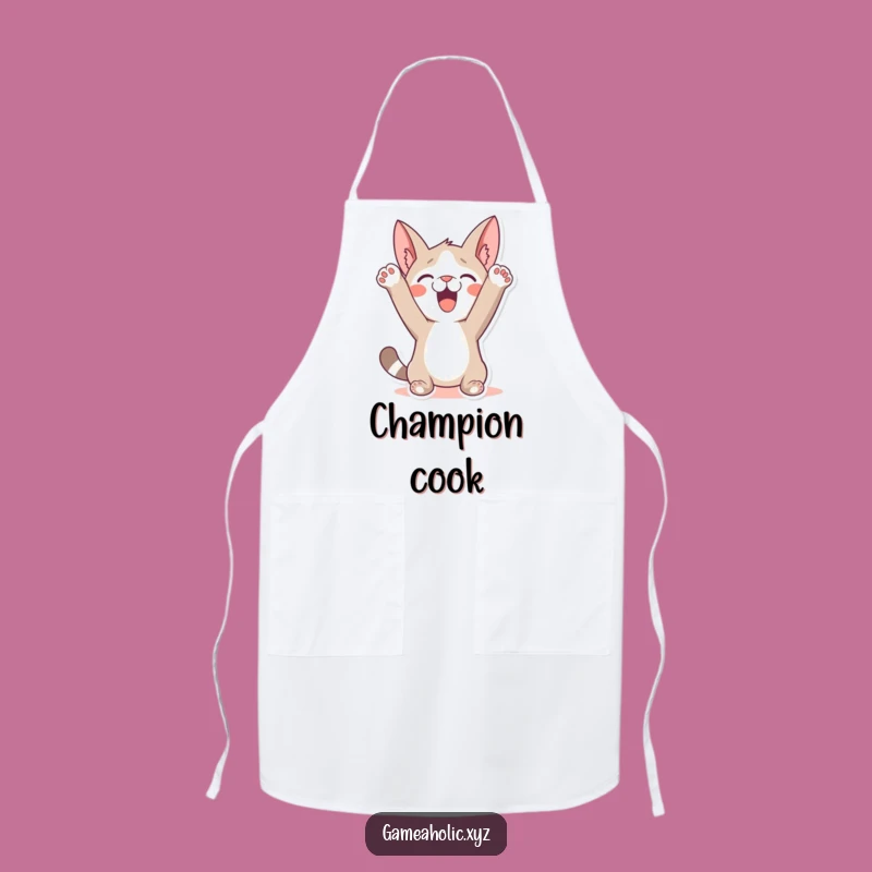 Funny Victory Celebration Apron: Cook Up Wins with Humorous Flair