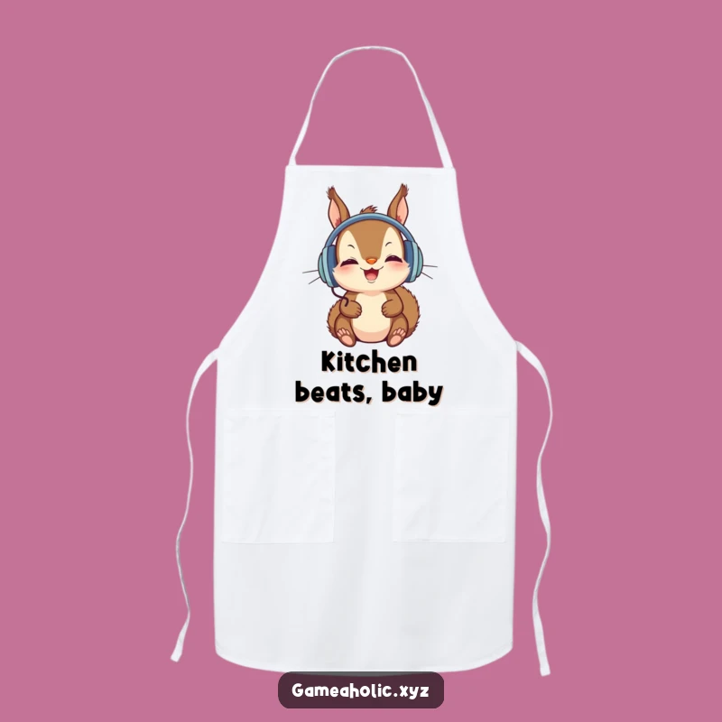 Funny Squirrel Chef's Apron - Focused Kitchen Fun Gift