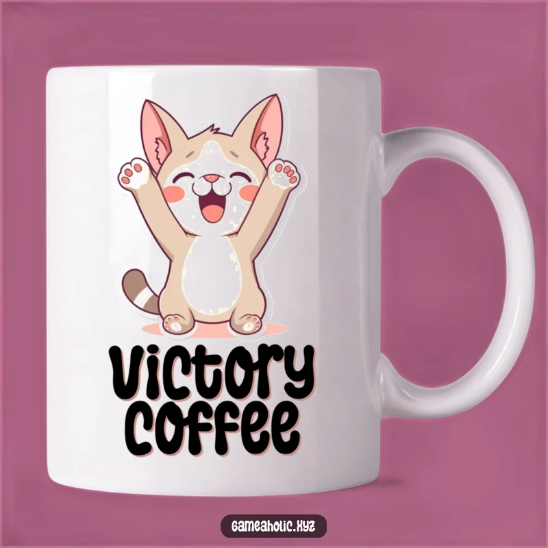 Funny Win Celebration Mug: Perfect Gift for Champions and Cheerleaders
