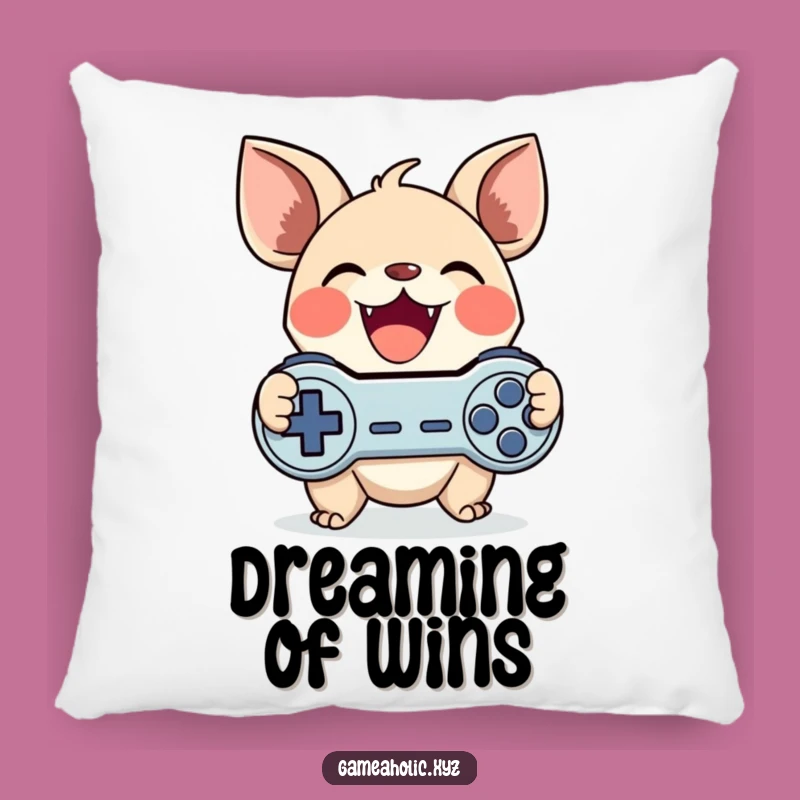Funny Gamer Creature Comfort Pillow - Plush Cushion for Gaming Relaxation
