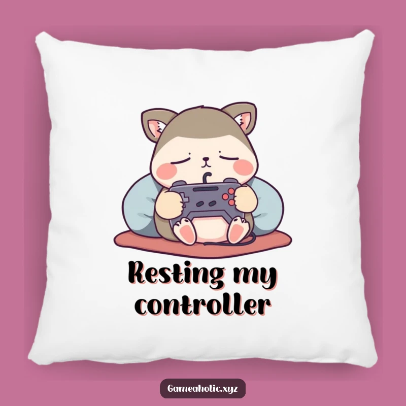 Comfy Gamer Pillow: Funny Sleeping Animal Controller, Great Funny Gift for Relaxation