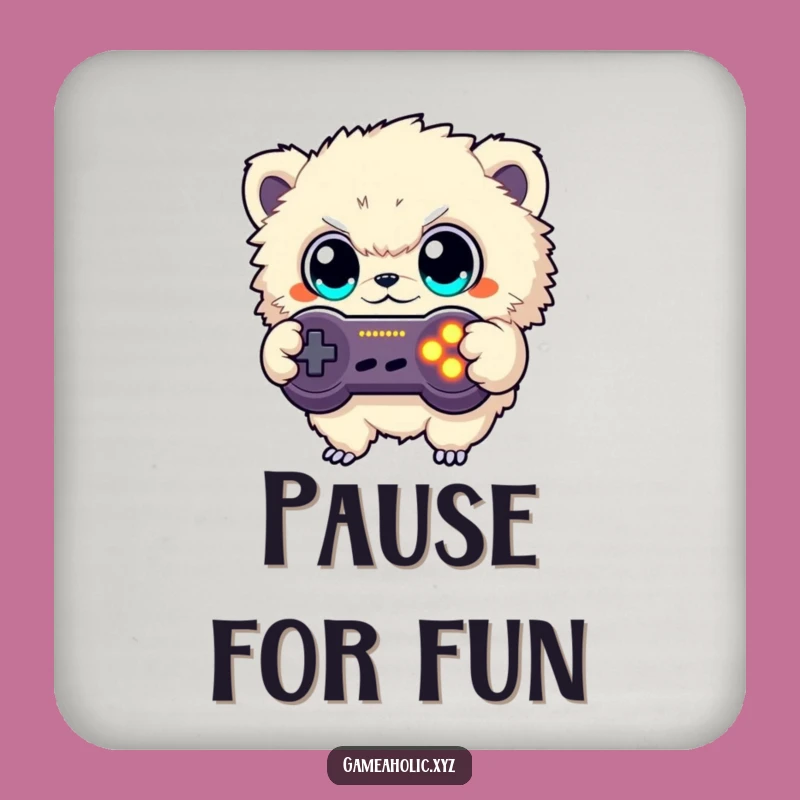 Funny Gamer Controller Coaster: Protect Your Surfaces, Gamer's Funny Gift