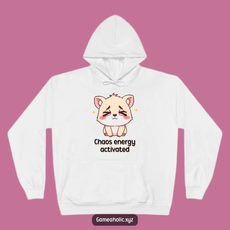 Funny Exhausted Animal Eyes Hoodie - Cozy Up in Hilarious Sleepy Comfort