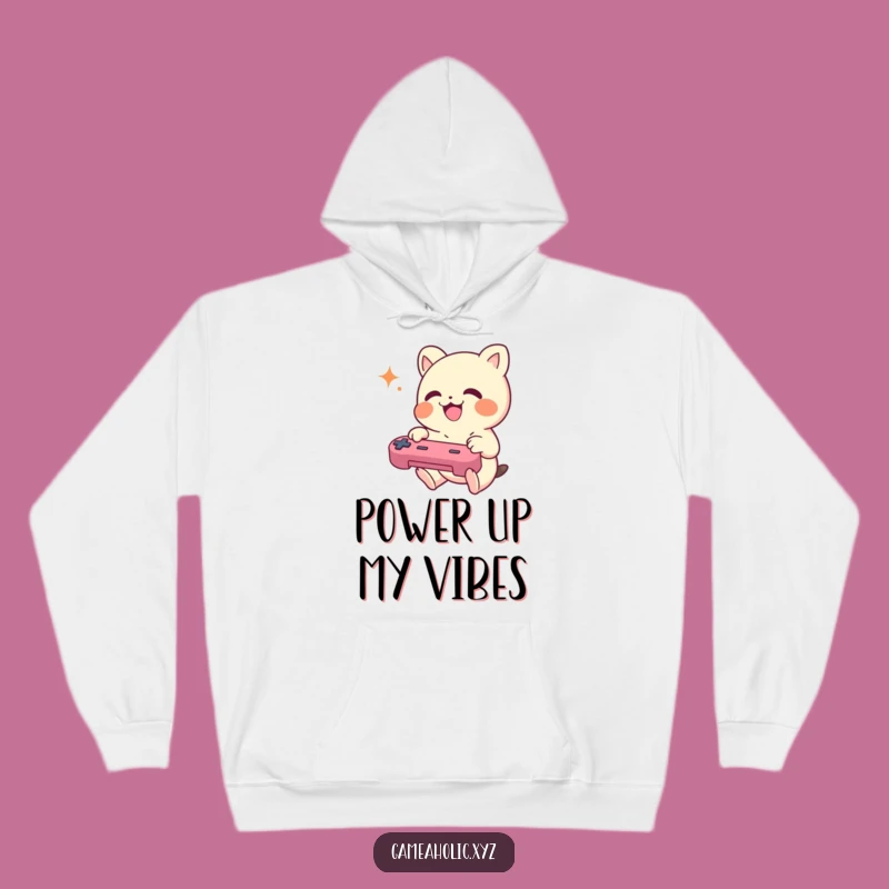 Funny Gamer Creature Hoodie - Cozy Button Mashing Gear, Amazing Gift!