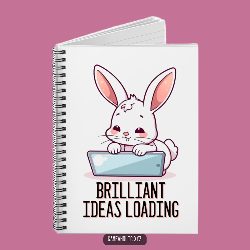 Funny Bunny Screen Time Notebook: Hilarious Journal for Ideas and Notes