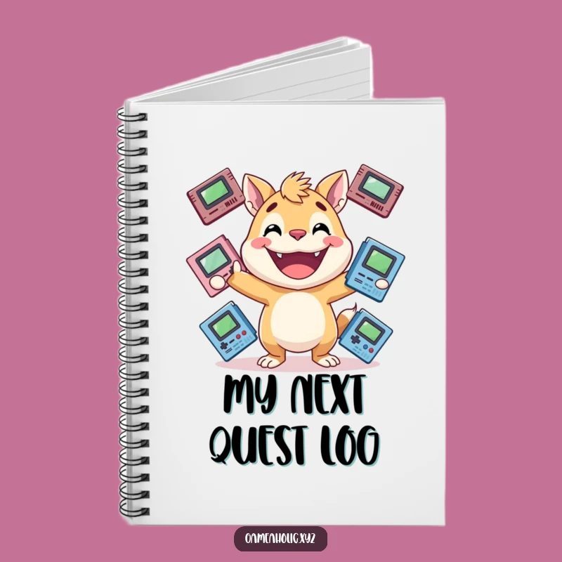 Funny Gamer Animal Notebook: Juggling Ideas, Perfect Funny Gift for Writers