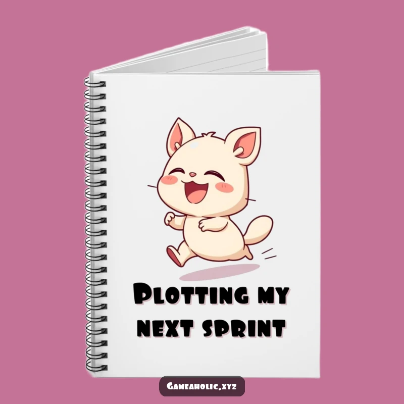 Funny Speedy Notes Notebook: Creature Laughing Fast, Journaling Gift