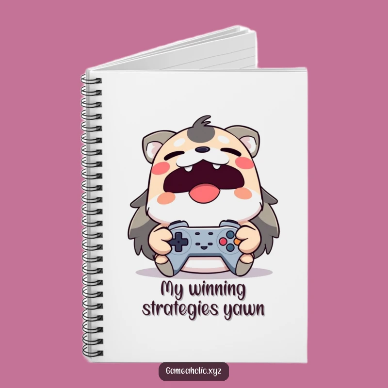 Funny Gamer Notebook: Log Your Gaming Sessions & Yawns