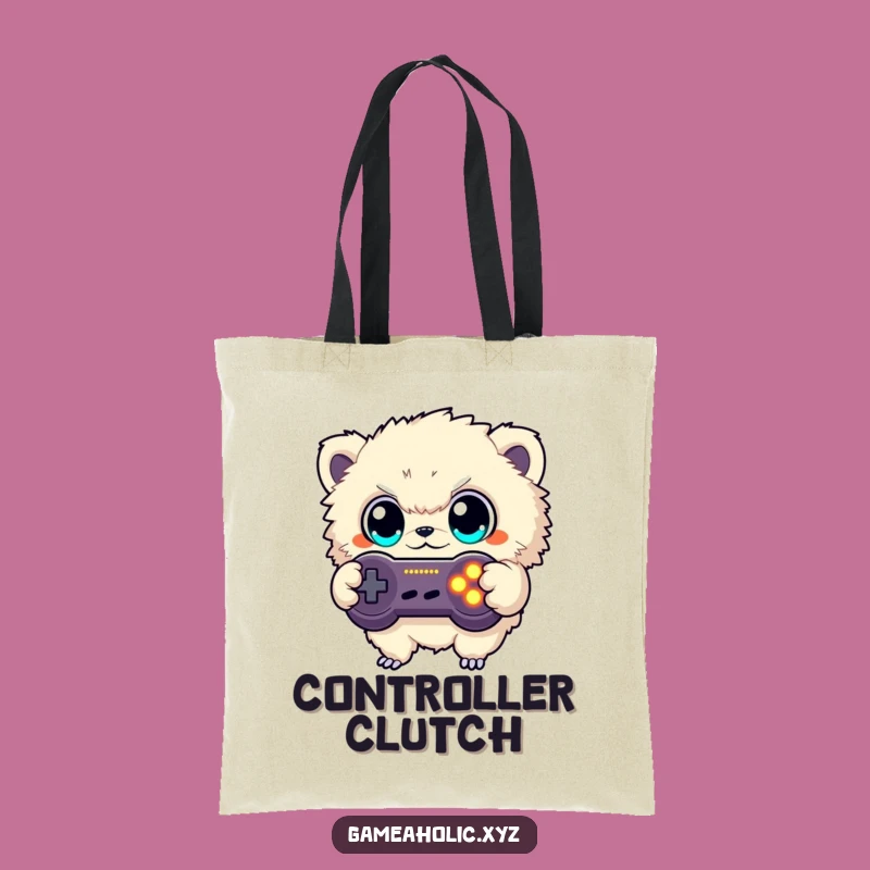 Funny Gamer Creature Tote Bag: Carry Your Game Gear in Style, Ideal Funny Gift